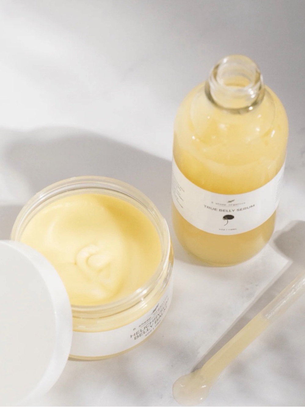 🤍New 8 Sheep Organics True Belly Serum and Immortelle Overnight Nourishing Balm🤍
